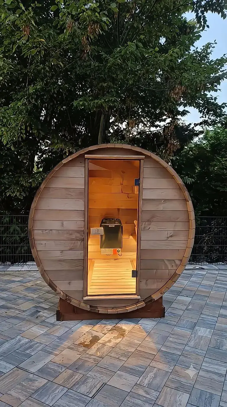 Sauna bure tokom noci