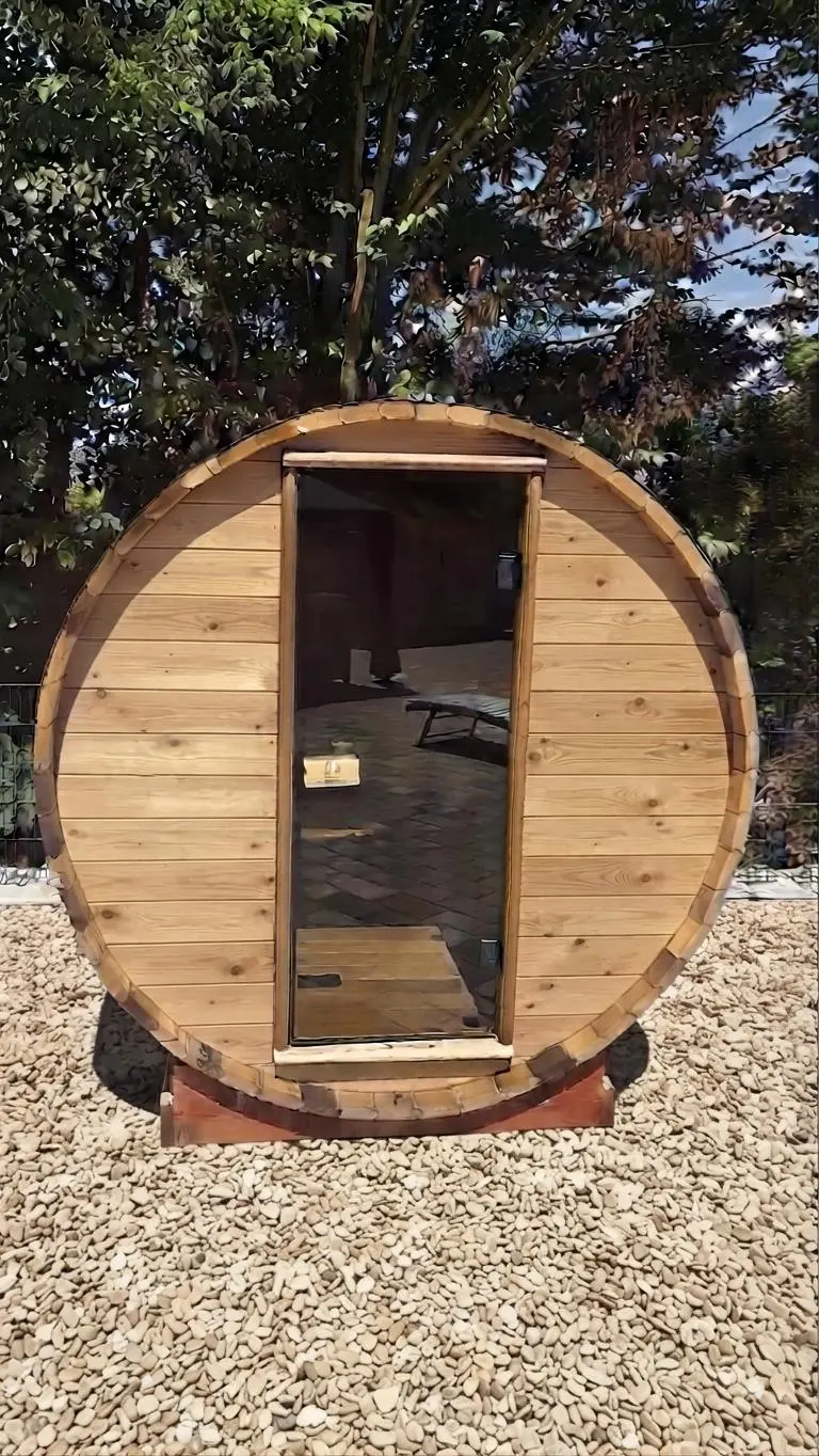 Vanjska AURATHERM sauna Bure od termo smreke